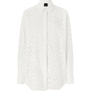 Pinko, Dames, Blouses & Shirts, Veelkleurig, Maat: XS Katoen,