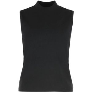 Calvin Klein - Mouwloze Top - Zwart - Viscose