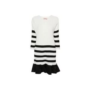 Twinset Summer Jurken , Black , Dames , Maat: S