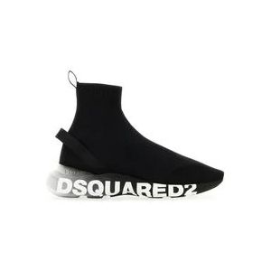 Dsquared2 Sneakers , Black , Heren , Maat: 43 EU