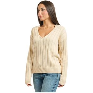 Patrizia Pepe, Dames, Truien, Wit, Maat: XS