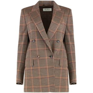 Max Mara, Dames, Jassen, Veelkleurig, Maat: XS Katoen,