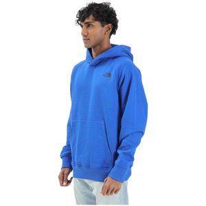 The North Face, Heren, Sweatshirts & Hoodies, Blauw, Maat: M Katoen,