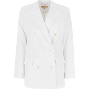 Michael Kors, Dames, Jassen, Wit, Maat: 2XS