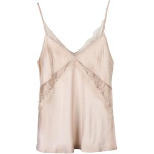 Patrizia Pepe, Dames, Tops, Wit, Maat: 2XS Viscose,