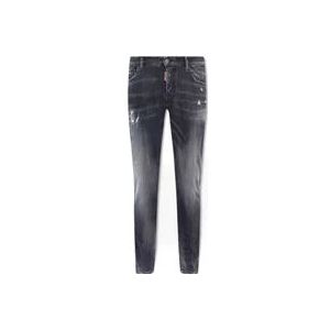 Dsquared2 Slim-fit Jeans Upgrade Stijlvol Modern Comfort , Black , Heren , Maat: 2XL
