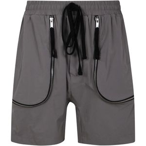 Thom Krom, Heren, Korte broeken, Bruin, Maat: XL Nylon,