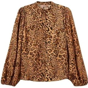 Twinset, Dames, Blouses & Shirts, Veelkleurig, Maat: XS Viscose,