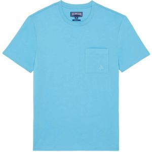 Vilebrequin, Heren, Tops, Blauw, Maat: S