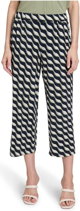 Betty Barclay - Harembroek - Multi - Materiaalmix met Stretch - Verkorte Pasvorm