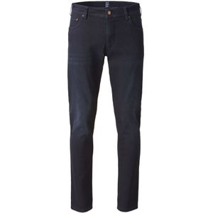 Meyer - Moderne Five Pocket - Jeans - Blauw - Slim Fit - Stretch