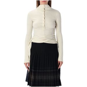 LOW Classic, Dames, Tops, Wit, Maat: M