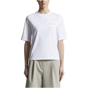 Peserico, Dames, Tops, Wit, Maat: L