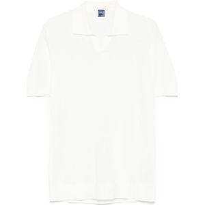 Fedeli, Heren, Tops, Wit, Maat: L Katoen,