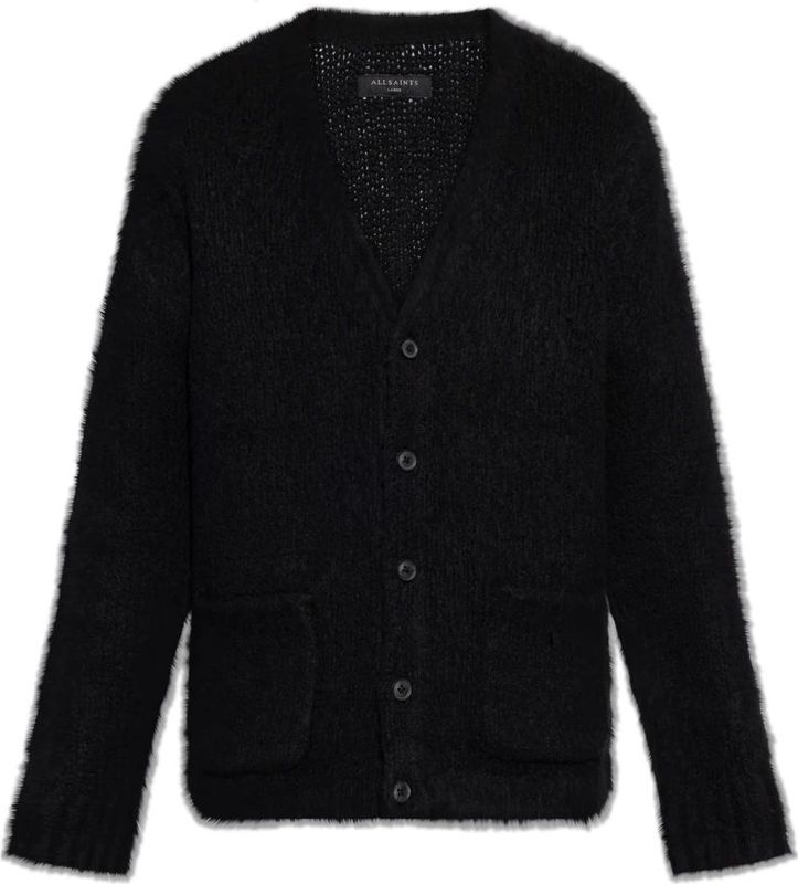 AllSaints, Heren, Truien, Zwart, Maat: XS Wol,