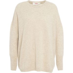 Mvm, Dames, Truien, Beige, Maat: M Wol,