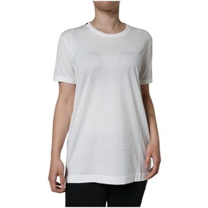 Dolce Gabbana - TSH86524 - T-shirt - Wit - Katoen - Korte Mouwen