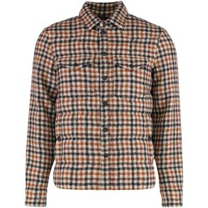 Moncler, Heren, Jassen, Veelkleurig, Maat: M Wol,