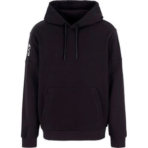 Emporio Armani Ea7, Heren, Sweatshirts & Hoodies, Zwart, Maat: S Katoen,