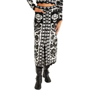 Farm Rio, Dames, Rokken, Veelkleurig, Maat: XS Acryl,