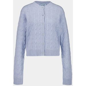 Prada, Dames, Truien, Blauw, Maat: S Kasjmier,