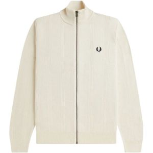 Fred Perry, Heren, Truien, Beige, Maat: S Katoen,