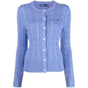 Polo Ralph Lauren, Dames, Truien, Blauw, Maat: L Wol,