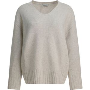 Umarmung, Dames, Truien, Grijs, Maat: XS Wol,