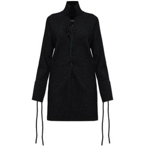 Zadig & Voltaire, Dames, Jurken, Zwart, Maat: XS Poliester,