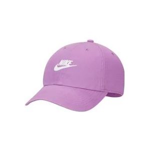 Nike Paarse Unisex Pet , Purple , Dames , Maat: ONE Size