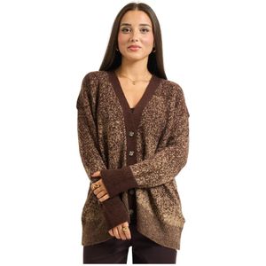 Manila Grace, Dames, Truien, Bruin, Maat: M