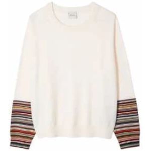 Paul Smith, Dames, Truien, Beige, Maat: XL Wol,
