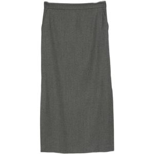 Antonelli Firenze, Dames, Rokken, Grijs, Maat: M Wol,