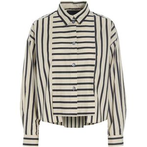 Bitte Kai Rand, Dames, Blouses & Shirts, Veelkleurig, Maat: M Katoen,