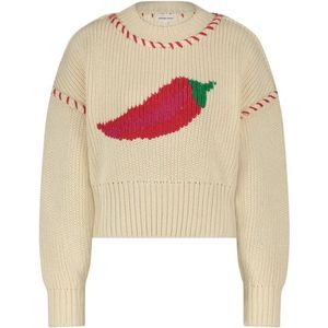 Fabienne Chapot, Dames, Truien, Beige, Maat: XS