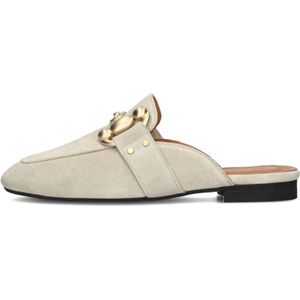 Notre-v, Dames, Schoenen, Beige, Maat: 37 EU Suède,