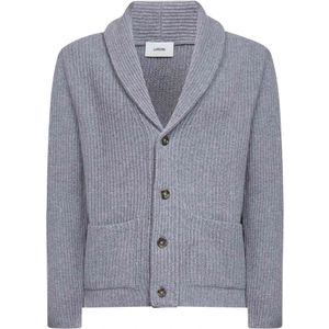 Lardini, Heren, Truien, Grijs, Maat: 2XL