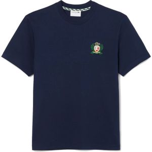 Lacoste, Heren, Tops, Blauw, Maat: XL Katoen,