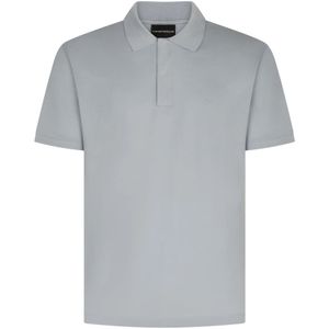 Emporio Armani - Katoenen Poloshirt - Blauw - Heren