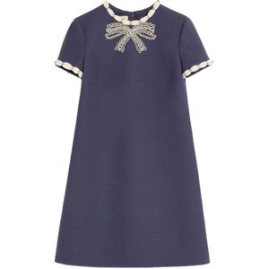 Valentino, Dames, Jurken, Blauw, Maat: S