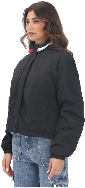 Tommy Jeans Tussenjas 'ESSENTIAL'  zwart