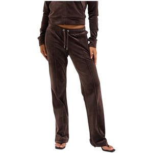Juicy Couture, Dames, Broeken, Bruin, Maat: XS