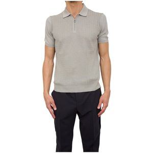 Corneliani, Heren, Tops, Grijs, Maat: 2XL Katoen,
