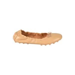 Tod's Stijlvolle Ballerina voor vrouwen , Beige , Dames , Maat: 40 EU