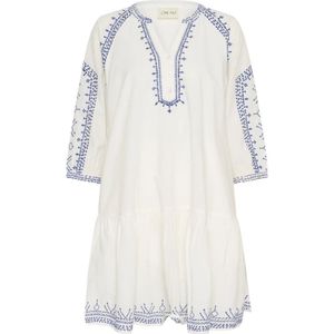 Cream, Dames, Jurken, Wit, Maat: M Katoen,