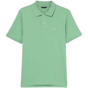 Brooks Brothers, Heren, Tops, Groen, Maat: S Katoen,