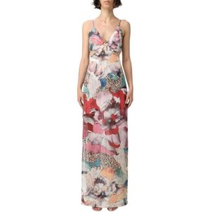Just Cavalli, Dames, Jurken, Veelkleurig, Maat: M