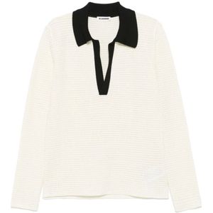 Jil Sander, Heren, Truien, Wit, Maat: M