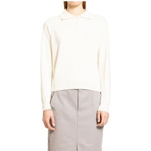Maison Margiela, Dames, Tops, Wit, Maat: L Wol,