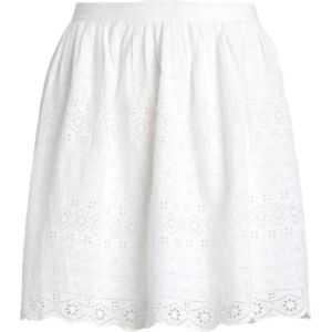 Ralph Lauren, Dames, Rokken, Wit, Maat: XS Leer,